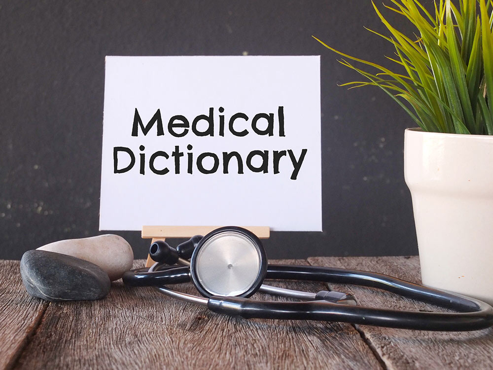 Our medical dictionary as a featured image