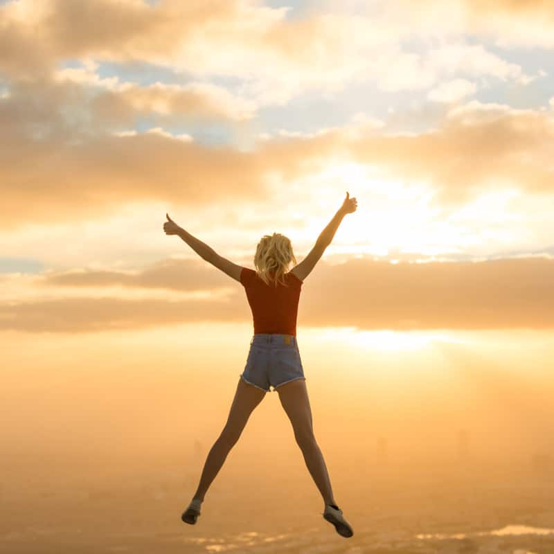 This is how you feel after our full body stretch.