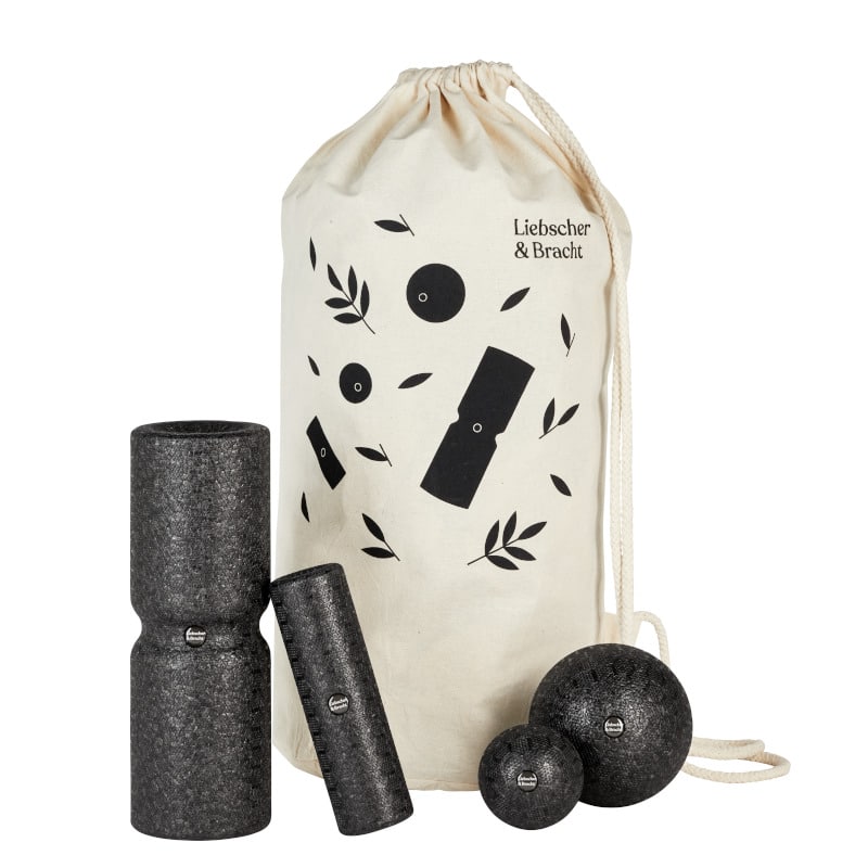 Photo of Liebscher & Bracht's foam roll massage set.